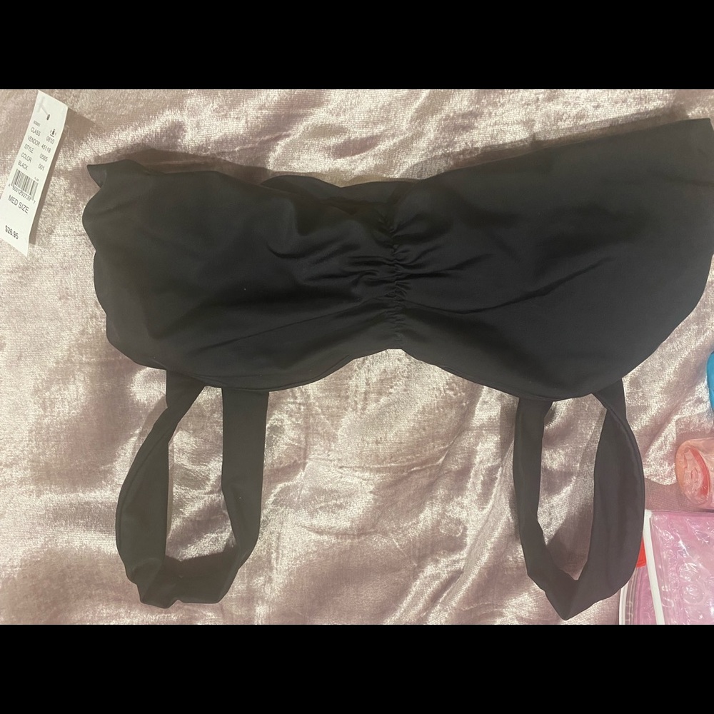 PAC sun black bikini top